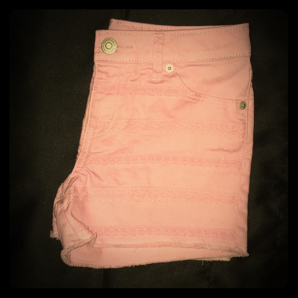 Pink shorts